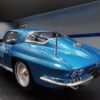 CHEVROLET CORVETTE STINGRAY BLUE 1965 MAISTO 1/18 – Image 3