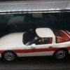 CHEVROLET CORVETTE C4 BLANCHE ET ORANGE 1984 GREENLIGHT 1/43 – Image 2