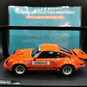 PORSCHE 911 RS 3.0 IROC DAYTONA 1974 DONOHUE N0 1 SOLIDO COMPETITION 1/18 EME