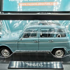 RENAULT 4L 1966 BLEU DE FRANCE NOREV 1/18 EME