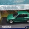PEUGEOT 205 GTI WITH DIMMA BODYKIT FLUORITE GREEN SOLIDO 1/43 EME