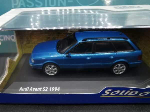 AUDI AVANT S2 1994 PELIKAN BLAU SOLIDO 1/43 EME