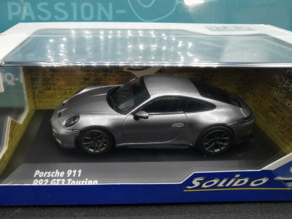 PORSCHE 911 992 GT3 TOURING SILVER SOLIDO 1/43 EME