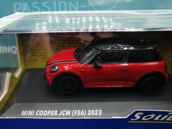 MINI COOPER JCW F56 2023 RED SOLIDO 1/43 EME