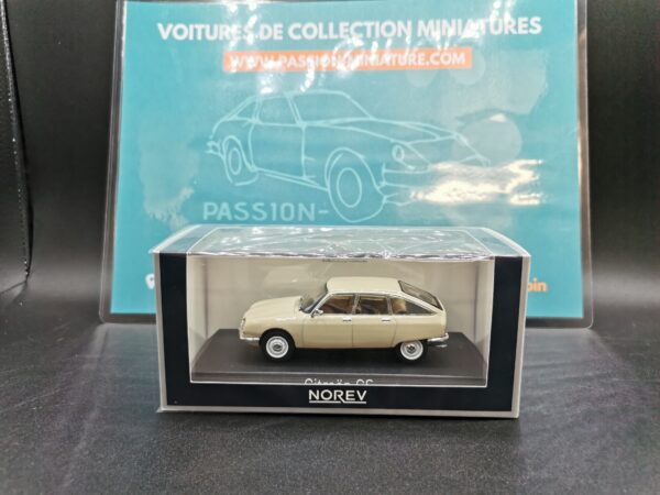 CITROEN GS BEIGE ERABLE 1971 NOREV 1/43 EME – Image 2