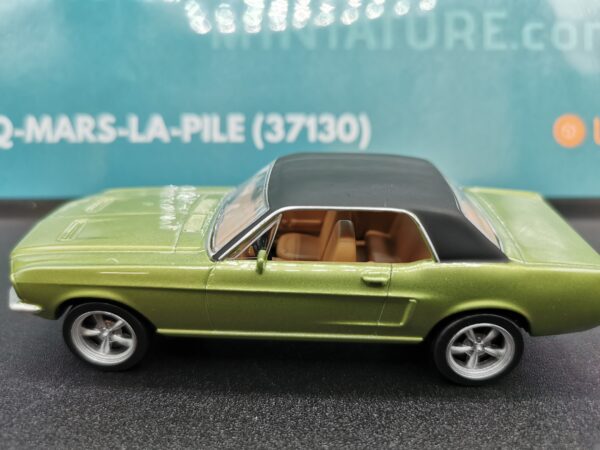 FORD MUSTANG CABRIOLET VERT ET NOIR NOREV 1/43 EME