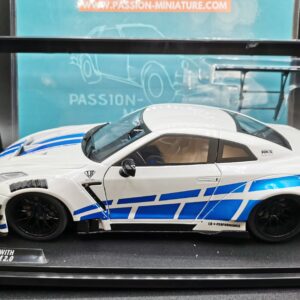NISSAN GT-R R35 WITH LBWK BODY KIT TYPE 2 FOR PAUL TRIBUTE 2024 SOLIDO 1/18 EME