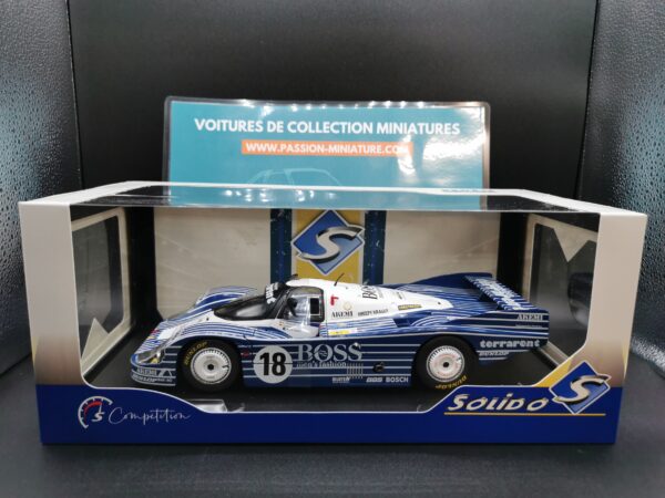 PORSCHE 956 LH 24H LE MANS 1983 NO18 SOLIDO COMPETITION 1/18 EME – Image 2