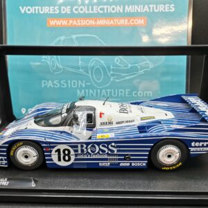 PORSCHE 956 LH 24H LE MANS 1983 NO18 SOLIDO COMPETITION 1/18 EME