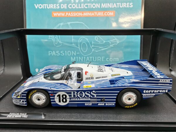 PORSCHE 956 LH 24H LE MANS 1983 NO18 SOLIDO COMPETITION 1/18 EME