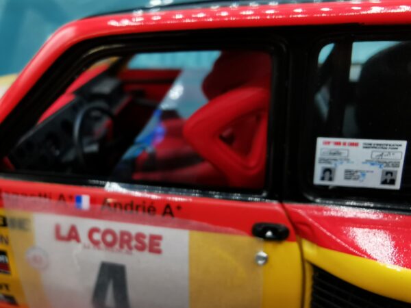 RENAULT 5 TURBO TOUR DE CORSE 1980 SOLIDO COMPETITION 1/18 EME – Image 3