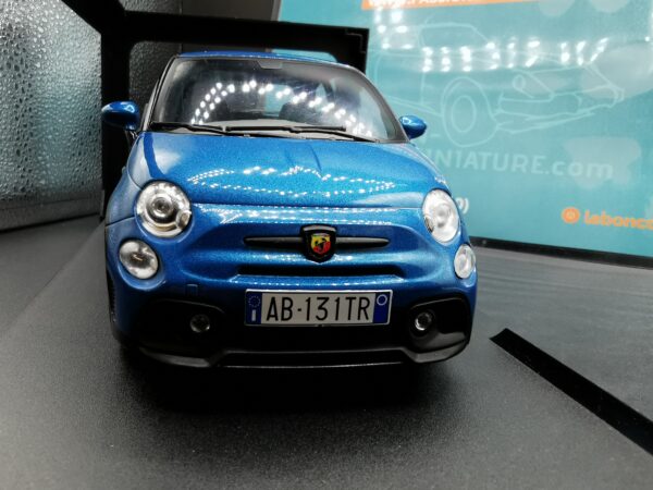 FIAT 695 ABARTH TRIBUTO 131 RALLY PODIUM BLUE 2022 SOLIDO 1/18 EME – Image 5