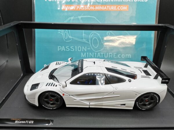 MC LAREN F1 GTR SHORT TAIL WHITE 1996 SOLIDO 1/18 EME