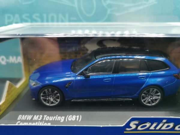 BMW M3 TOURING G81 COMPETITION SAN MARINO BLUE SOLIDO 1/43 EME