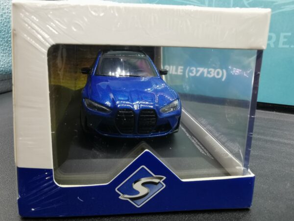 BMW M3 TOURING G81 COMPETITION SAN MARINO BLUE SOLIDO 1/43 EME – Image 4