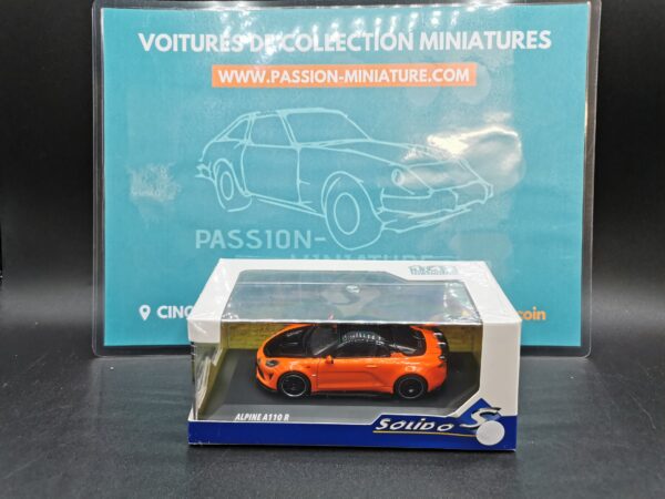 ALPINE A 110 R ORANGE FEU SOLIDO 1/43 EME – Image 2