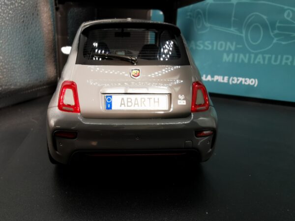 FIAT 695 ABARTH XSR EDITION YAMAHA RECORD GREY 2022 SOLIDO 1/18 EME – Image 6