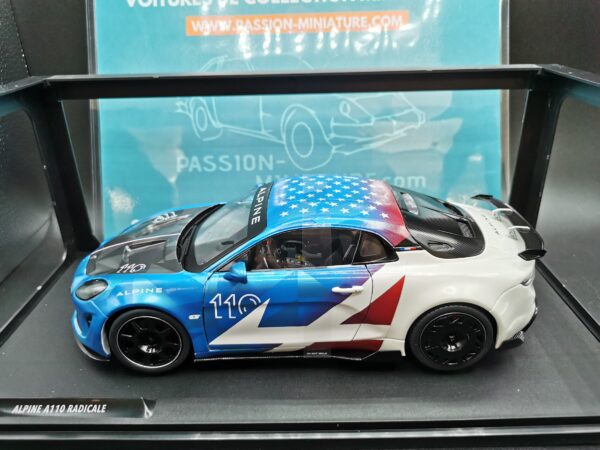 ALPINE A 110 RADICALE US RACING 2024 SOLIDO 1/18 EME