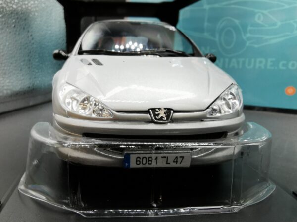 PEUGEOT 206 RC 2003 ALUMINIUM SILVER NOREV 1/18 EME – Image 5