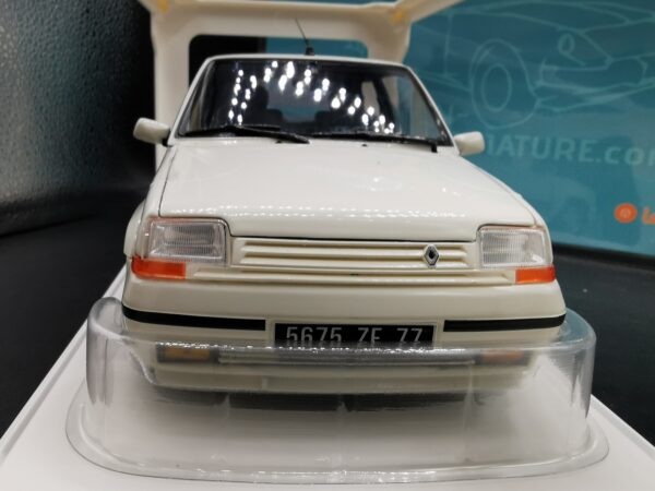RENAULT 5 GT TURBO PH2 1989 PANDA WHITE NOREV 1/18 EME – Image 4