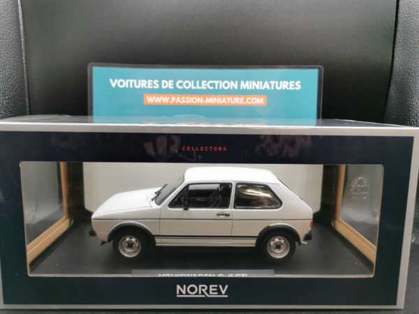 VOLKSWAGEN GOLF GTI 1976 WHITE NOREV 1/18 EME