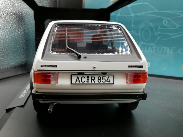 VOLKSWAGEN GOLF GTI 1976 WHITE NOREV 1/18 EME – Image 5