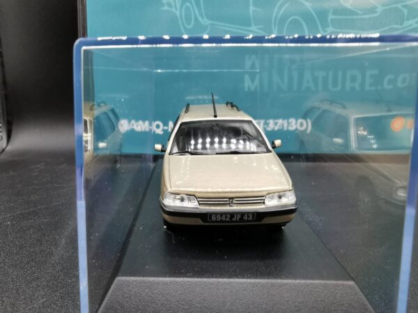 PEUGEOT 405 BREAK 1991 MAYFAIR BEIGE METALLIC NOREV 1/43 EME – Image 4