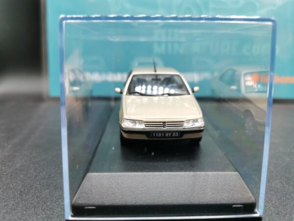 PEUGEOT 405 SRI 1991 MAYFAIR BEIGE METALLIC NOREV 1/43 EME – Image 4