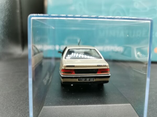PEUGEOT 405 SRI 1991 MAYFAIR BEIGE METALLIC NOREV 1/43 EME – Image 5