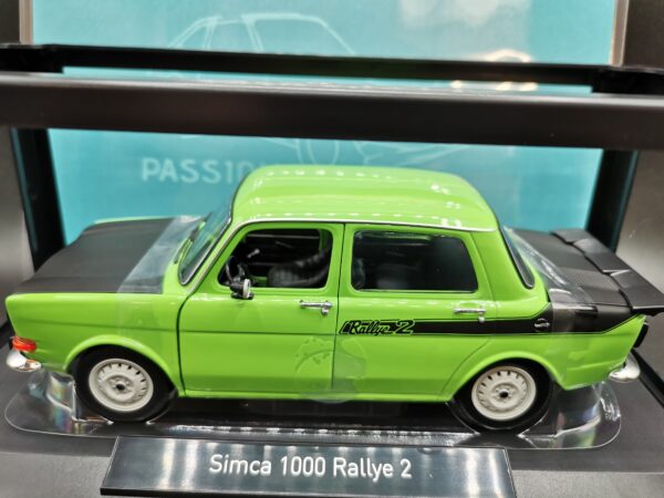 SIMCA 1000 RALLYE 2 1976 RACING GREEN NOREV 1/18 EME