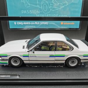 BMW ALPINA B7 TURBO E 24 WHITE 1984  SOLIDO 1/18 EME
