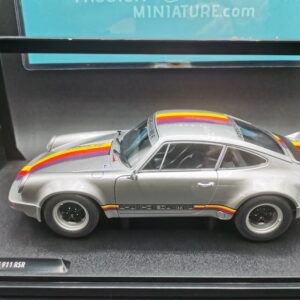 PORSCHE 911 RSR KREMER DESIGN 1973 GREY SOLIDO 1/18 EME