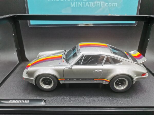 PORSCHE 911 RSR KREMER DESIGN 1973 GREY SOLIDO 1/18 EME