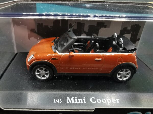 MINI COOPER 2006 CABRIOLET ORANGE OLIEX 1/43 EME