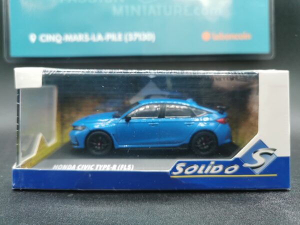 HONDA CIVIC TYPE R FL5 BLUE RACING SOLIDO 1/43 EME – Image 2