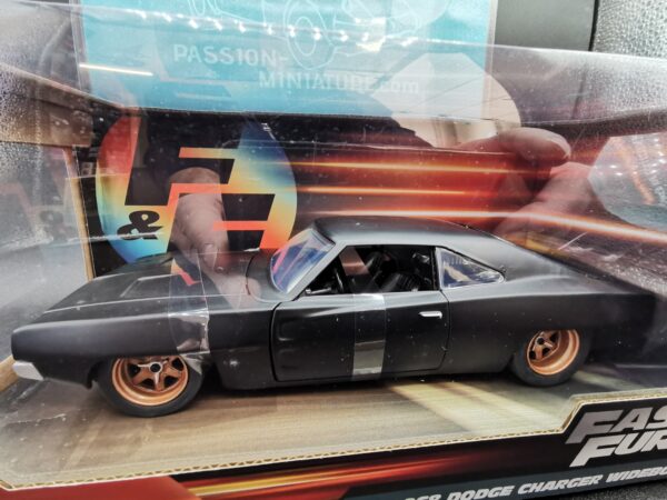 DODGE CHARGER WIDEBODY 1968 BLACK FAST & FURIOUS JADA 1/24 EME