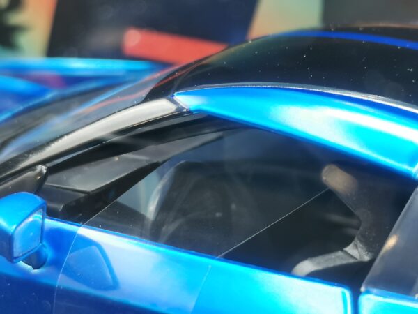 NISSAN GT-R R35 BEN SOPRA BLUE BRAIN FAST & FURIOUS JADA 1/24 EME – Image 4