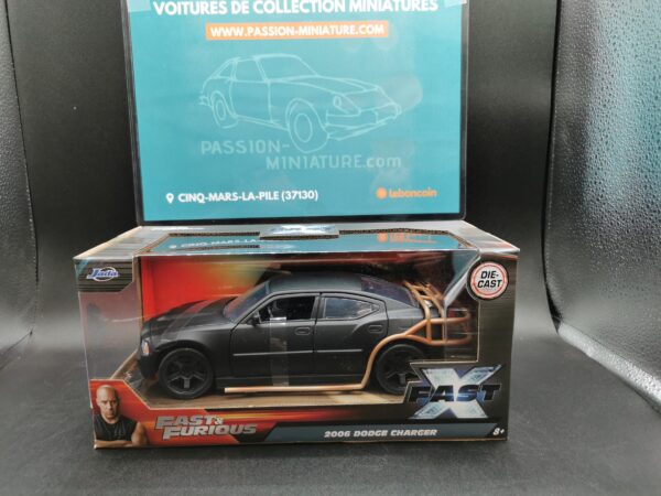 DODGE CHARGER BLACK 2006 FAST & FURIOUS JADA 1/24 EME – Image 2