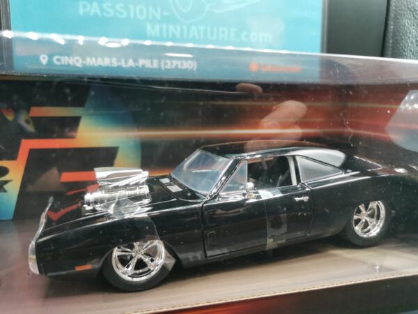 DODGE CHARGER R/T BLACK DOM FAST & FURIOUS JADA 1/24 EME
