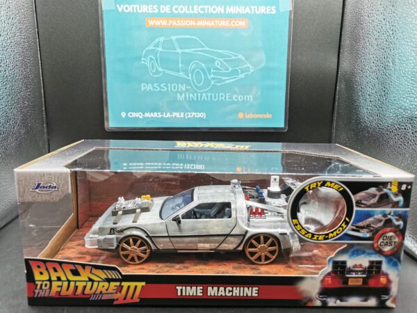 DELOREAN RETOUR VERS LE FUTUR III JADA 1/24 EME – Image 2