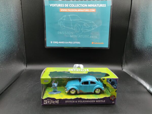 VOLKSWAGEN COCCINELLE & STITCH JADA 1/32 EME – Image 2