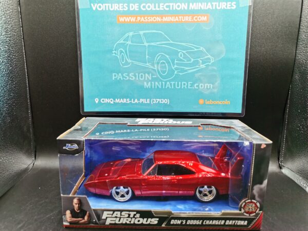 DODGE CHARGER DAYTONA ROUGE DOM FAST & FURIOUS – Image 2