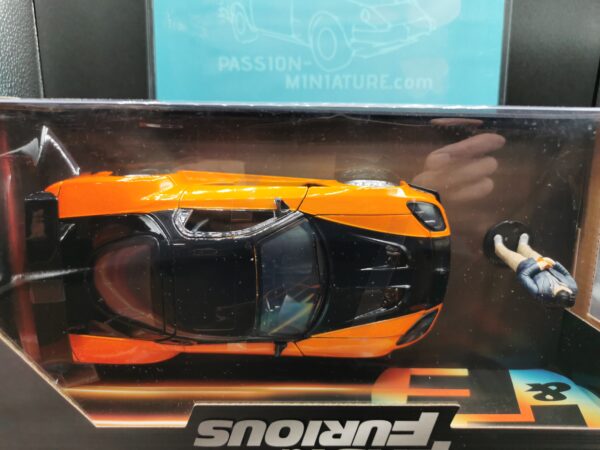 MAZDA RX-7 ORANGE ET NOIRE HAN FAST & FURIOUS JADA 1/24 EME – Image 5