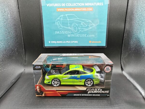 MITSUBISHI ECLIPSE VERTE BRIAN FAST & FURIOUS JADA 1/24 EME – Image 2