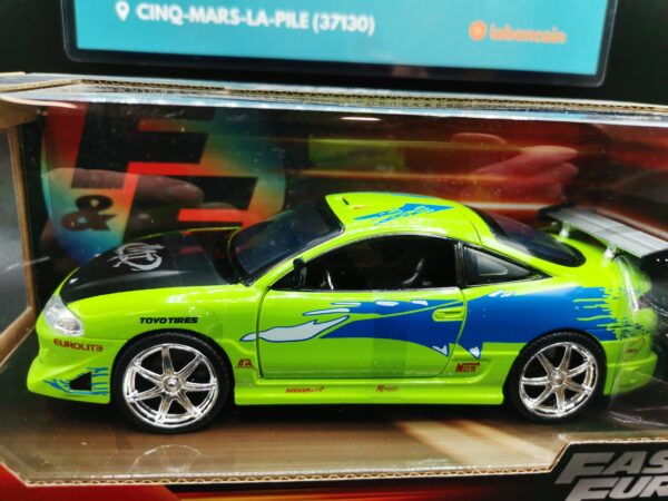 MITSUBISHI ECLIPSE VERTE BRIAN FAST & FURIOUS JADA 1/24 EME