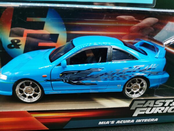 ACURA INTEGRA BLUE MIA FAST & FURIOUS JADA 1/24 EME