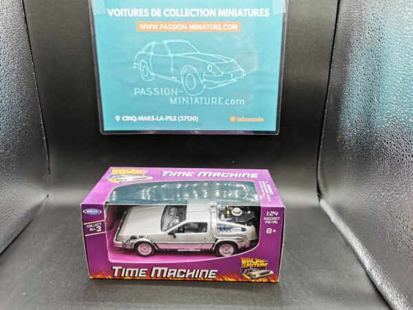 DELOREAN RETOUR VERS LE FUTUR I WELLY 1/24 EME – Image 2