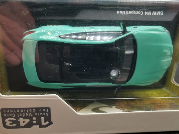 BMW M4 G82 COMPETITION MINT GREEN SOLIDO 1/43 EME – Image 6