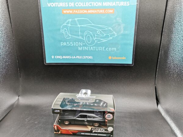 DODGE CHARGER WIDE BODY BLACK 1968 DOM FAST & FURIOUS JADA 1/32 EME – Image 2