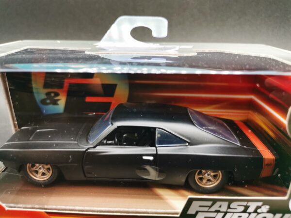 DODGE CHARGER WIDE BODY BLACK 1968 DOM FAST & FURIOUS JADA 1/32 EME